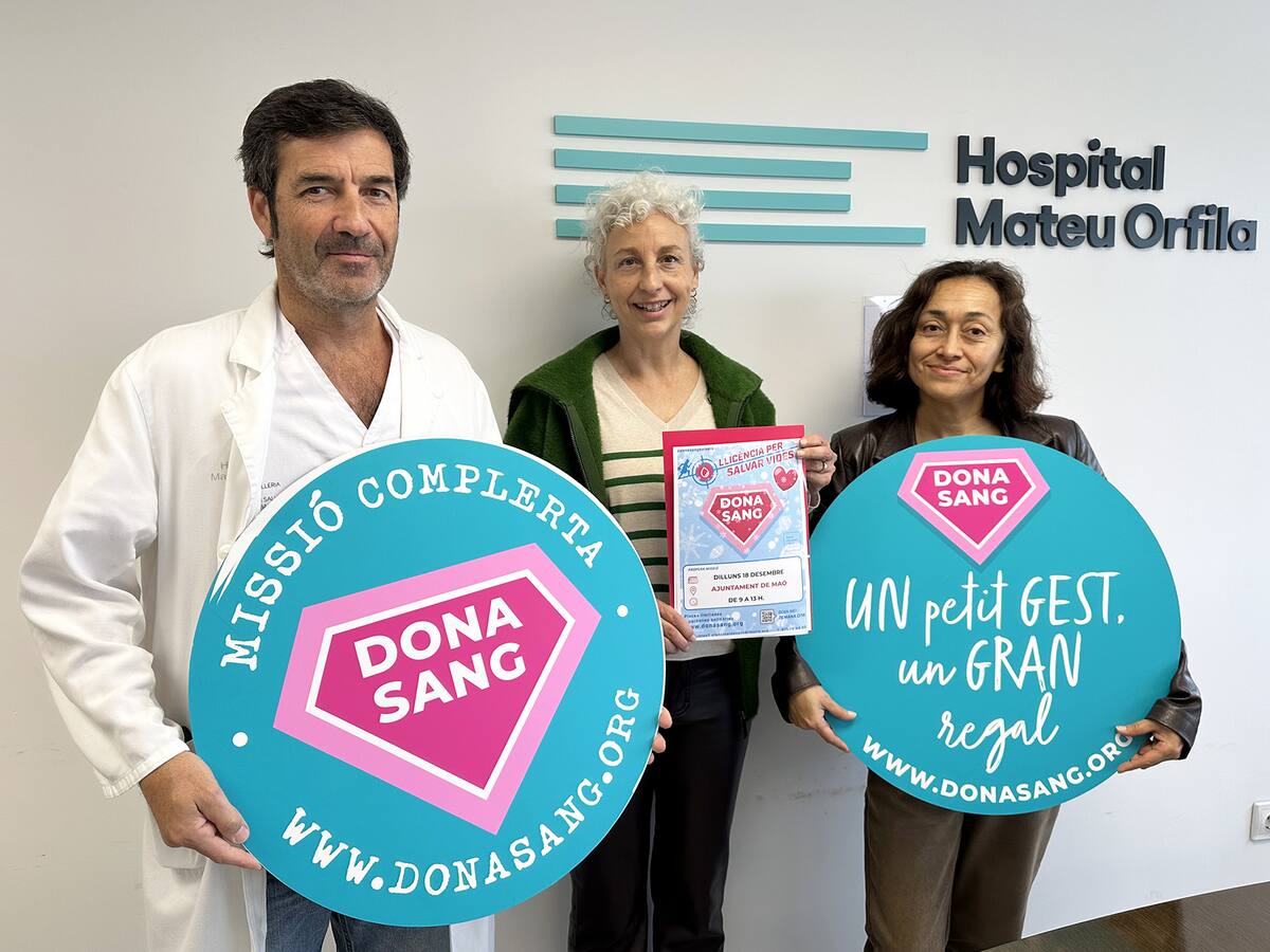 Es Migjorn és el municipi de Balears amb una major taxa de donants de sang per habitants