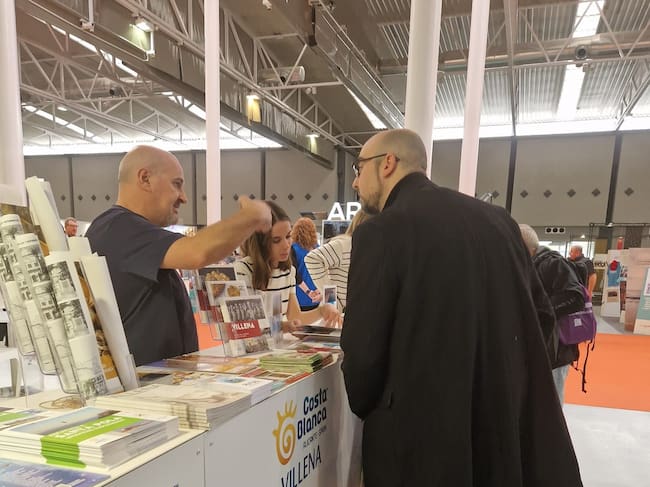 Villena en la feria Intur de Valladolid