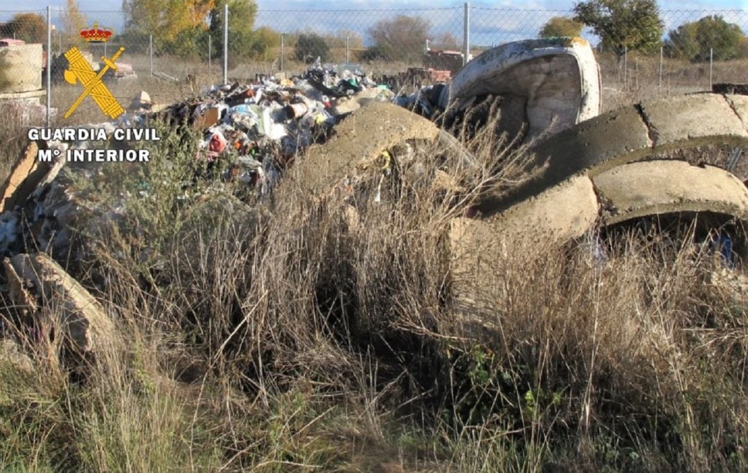 Una de las escombreras inspeccionadas