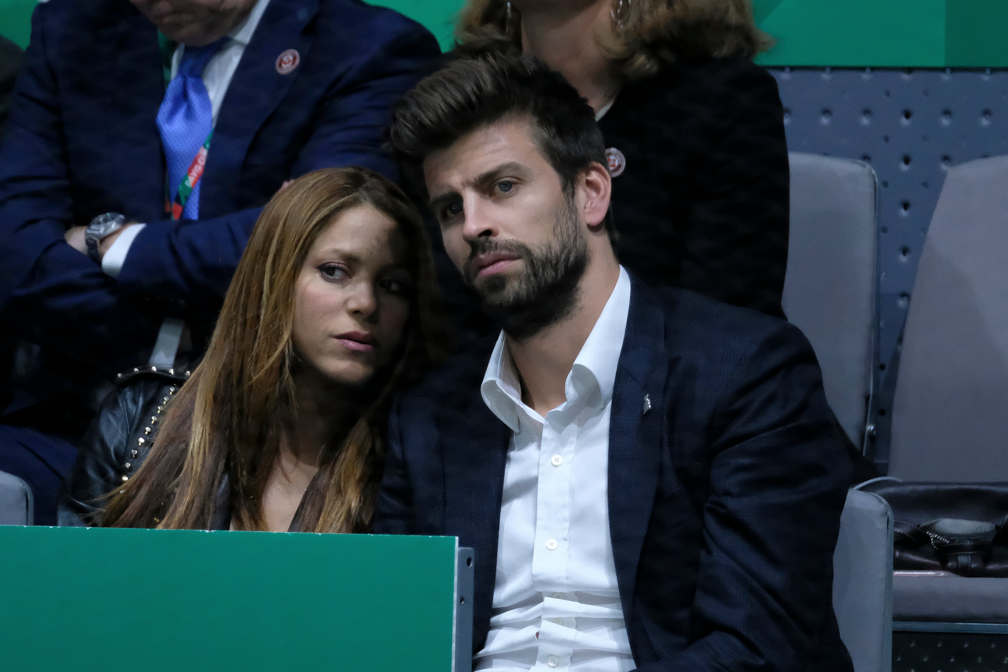 Shakira y Pique acuden al partido entre Rafa Nadal y Denis Shapovalov de la Copa Davis celebrada en Madrid en noviembre de 2019