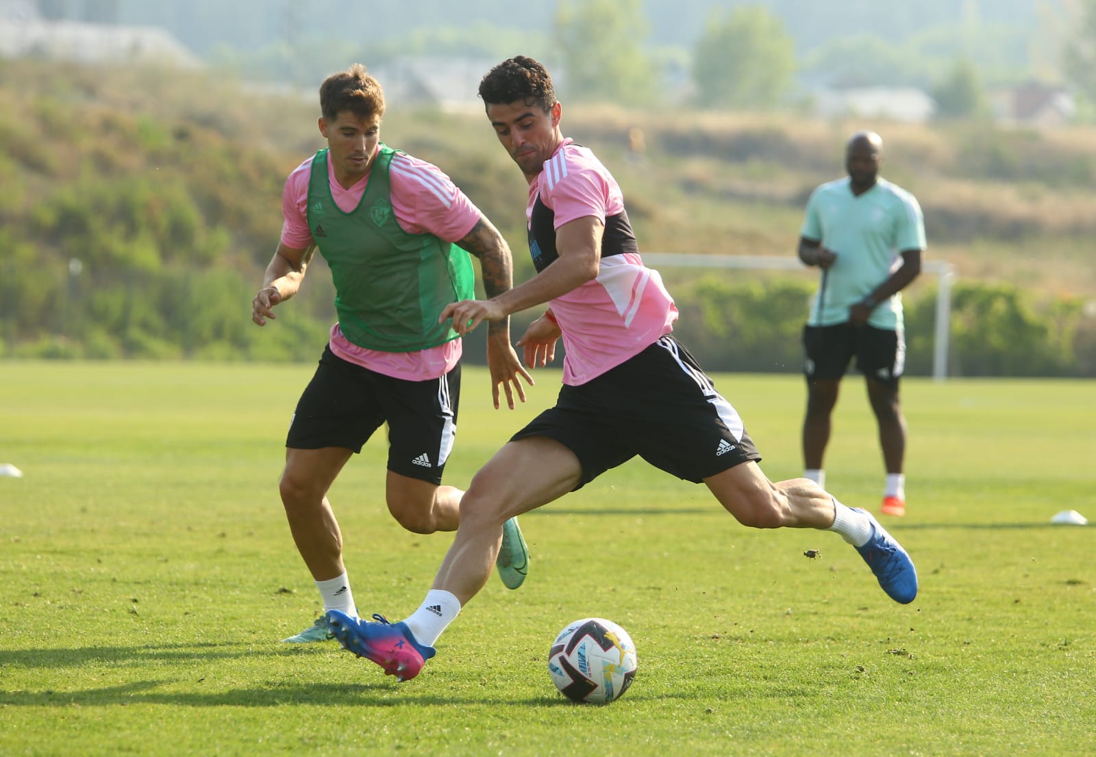 Entrenamiento del conjunto berciano