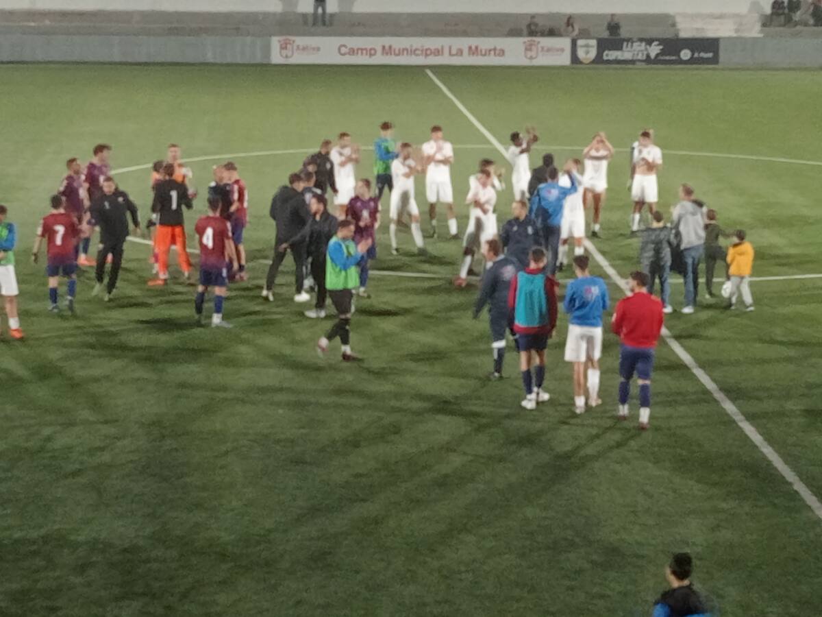 Marcos Camacho tras el partido contra el Eldense B