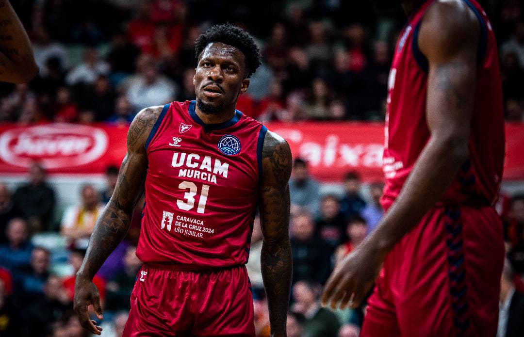 Ennis durante el encuentro ante el Hapoel