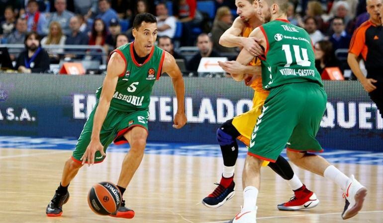 Pablo Prigioni debutó ante el Barcelona en Euroliga.