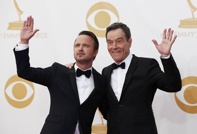 Aaron Paul y Bryan Cranston, de &#039;Breaking Bad&#039;