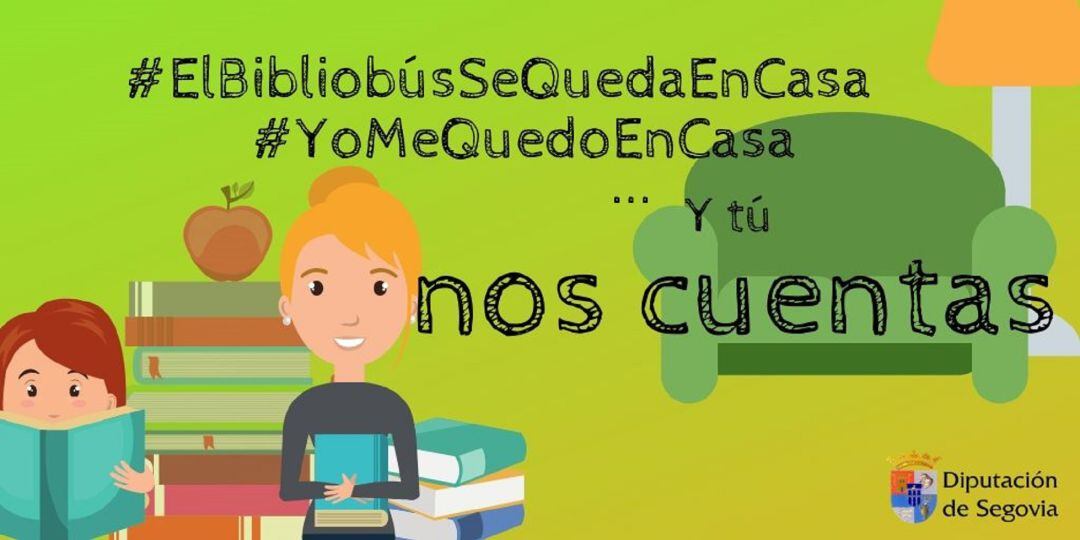 #ElBibliobússequedaencasa