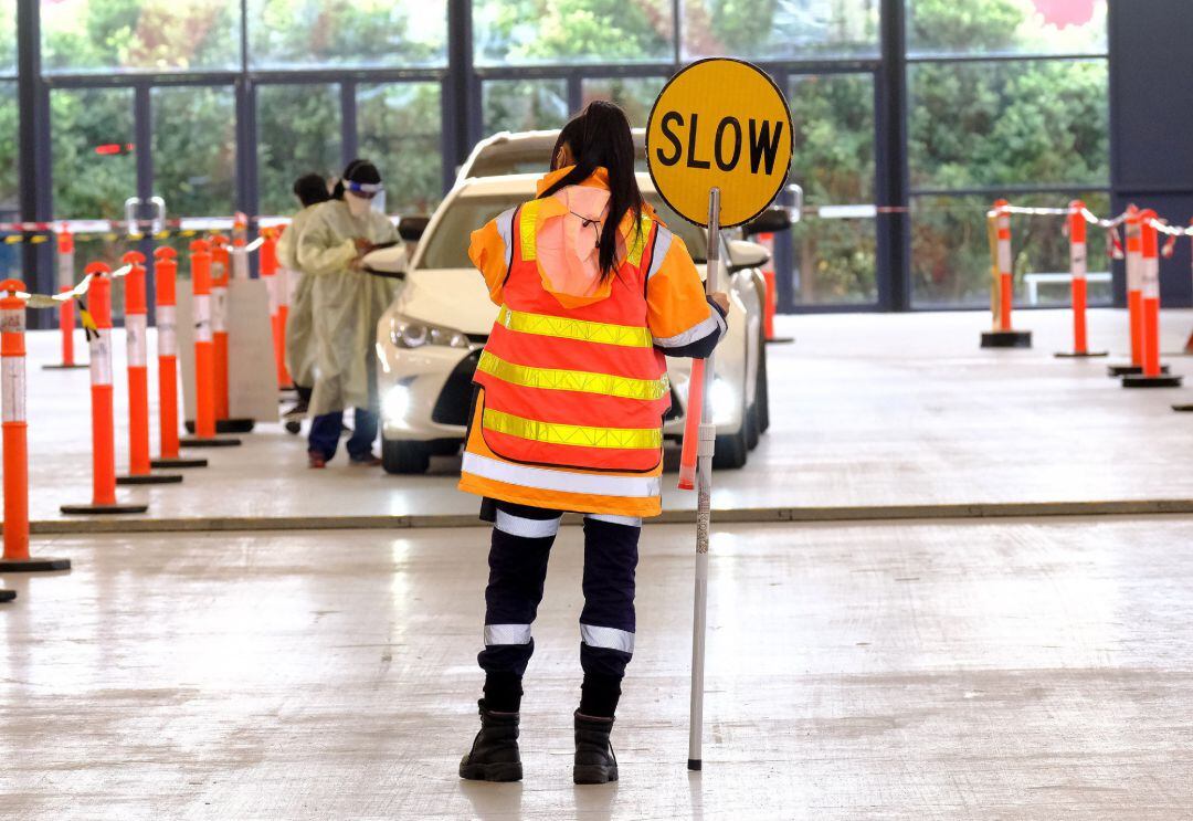 Control en Melbourne (Australia).