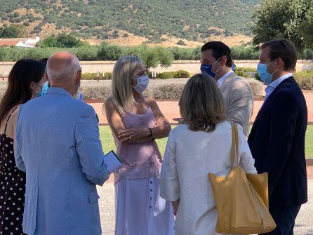 Autoridades en Medina Azahara esta mañana