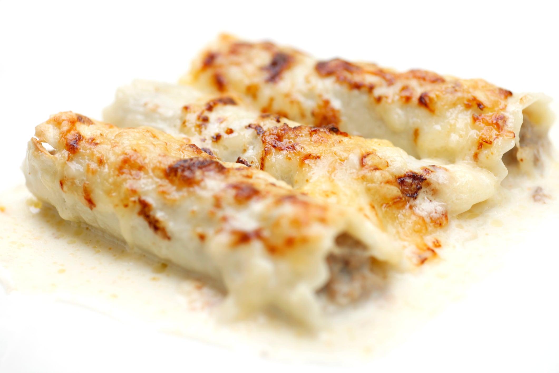 Canelones al estilo tradicional.