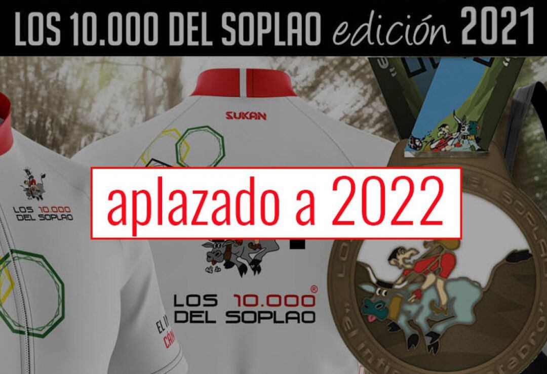 La organización de &#039;Los 10.000 del Soplao&#039; ha decidido aplazar la prueba a 2022.