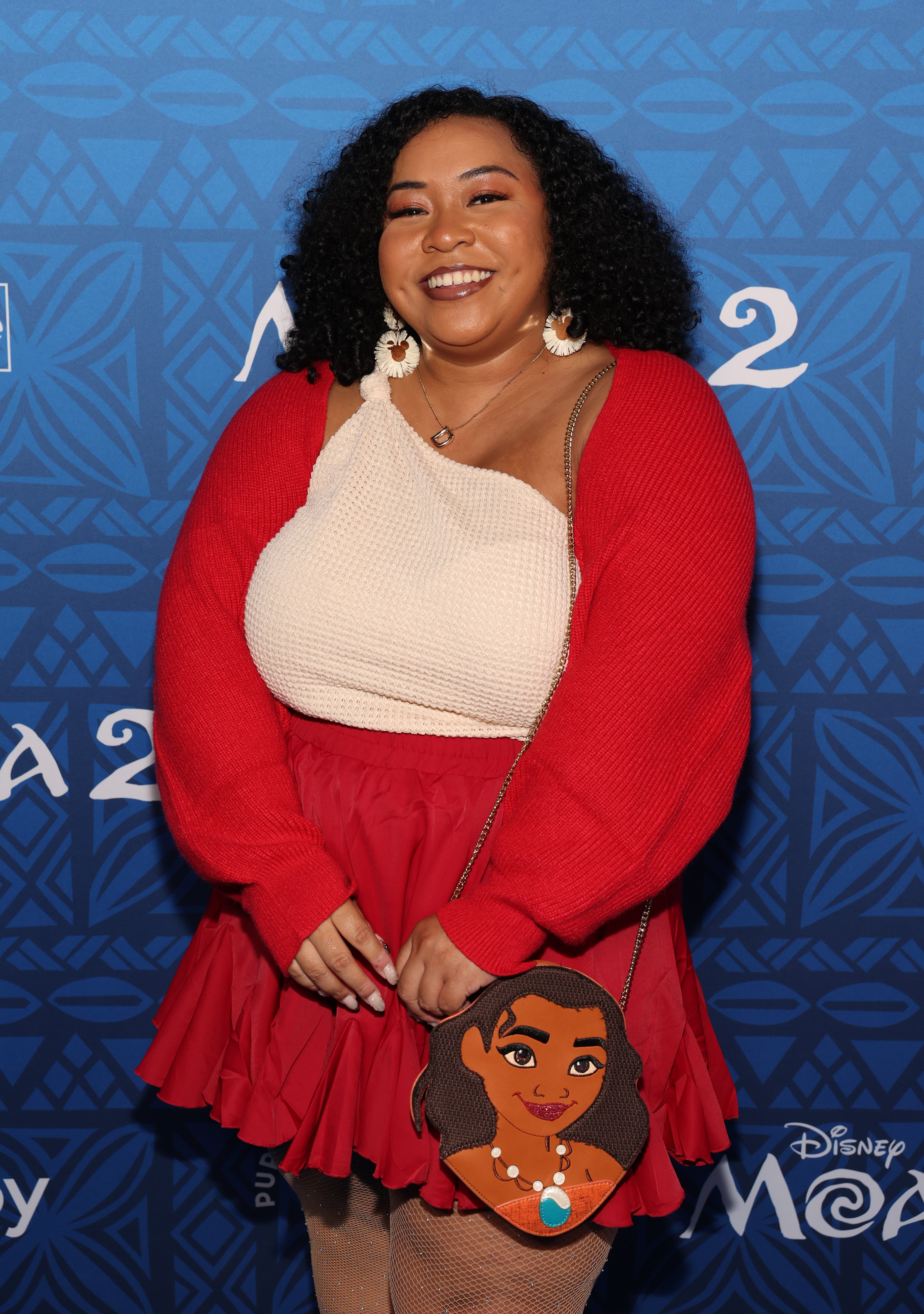 Dominique Brown durante el estreno de &#039;Moana 2&#039;.