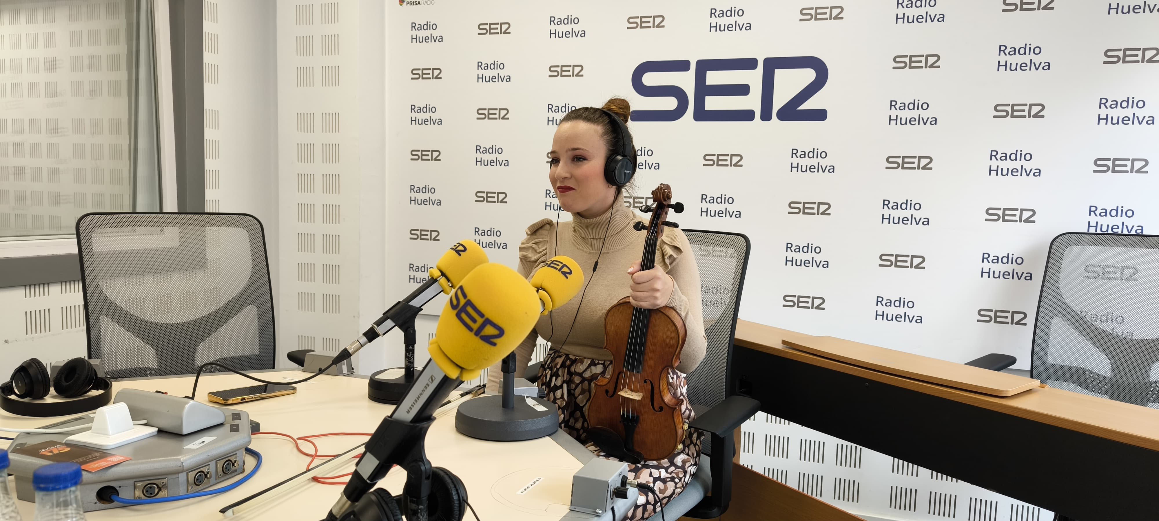 Rocío Medina, violinista de Almonte (Huelva)