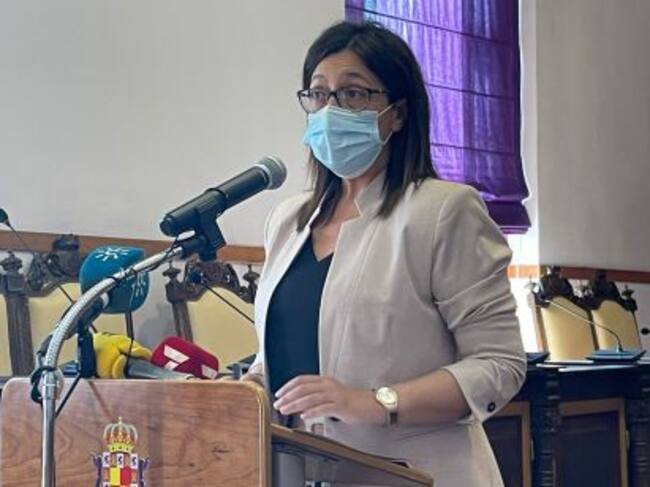 África Colomo, primera teniente de alcalde y concejala de Presidencia en el Ayuntamiento de Jaén