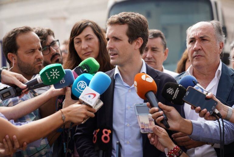 Pablo Casado, este miércoles