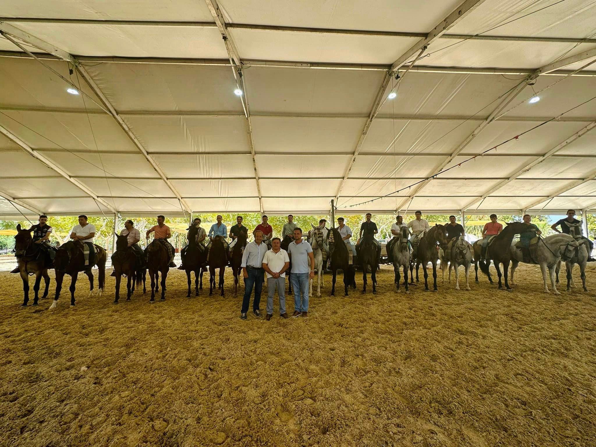 Carrera de cintas en Andújar