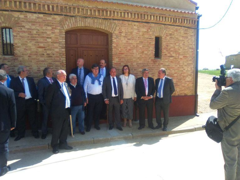 Visita a las obras en Baquerín de Campos (Palencia)