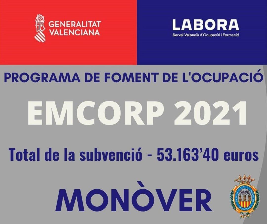 Subvención para Monóvar