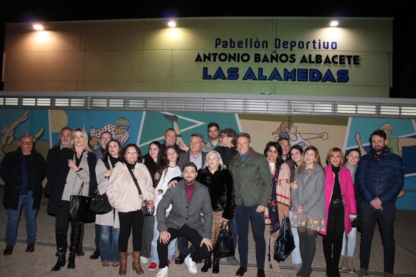 Pabellón deportivo de Las Alamedas de Lorca ha pasado a denominarse Alfonso Baños Albacete