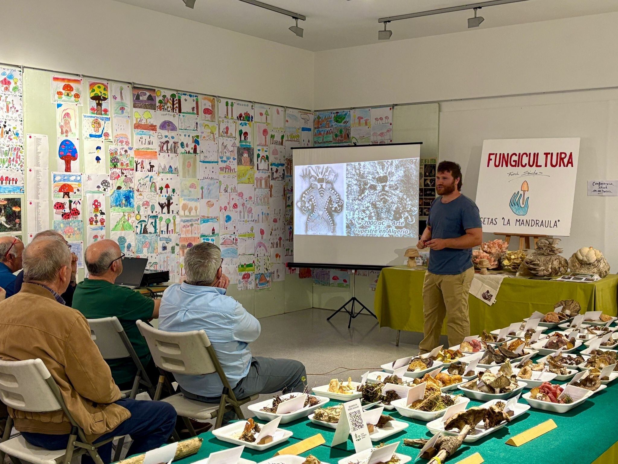 Charla con motivo de la Exposición Micológica de Binéfar