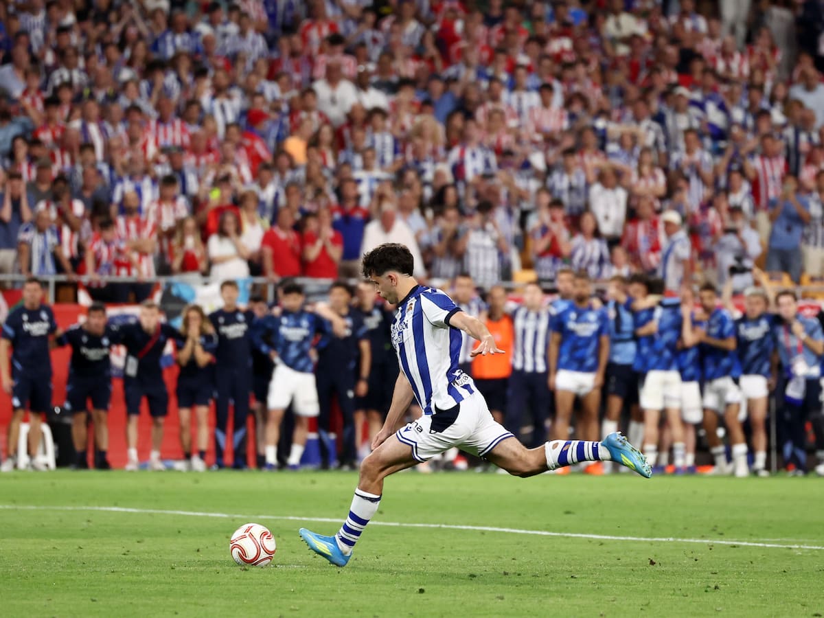 Pablo Marín, de recogepelotas a héroe de la Real Sociedad en la final de Copa del Rey: así te hemos contado la tanda de penaltis