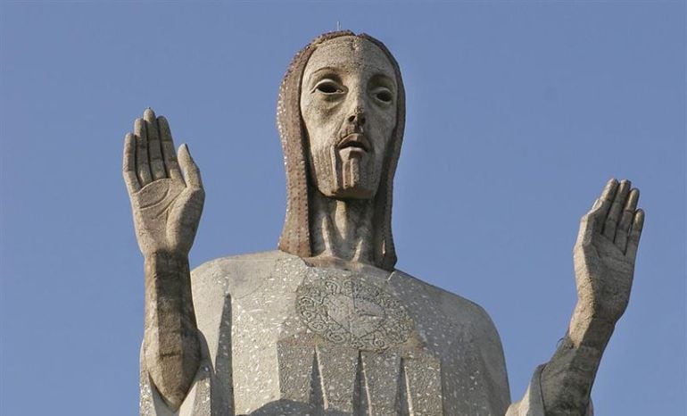 Monumento del Cristo del Otero en Palencia