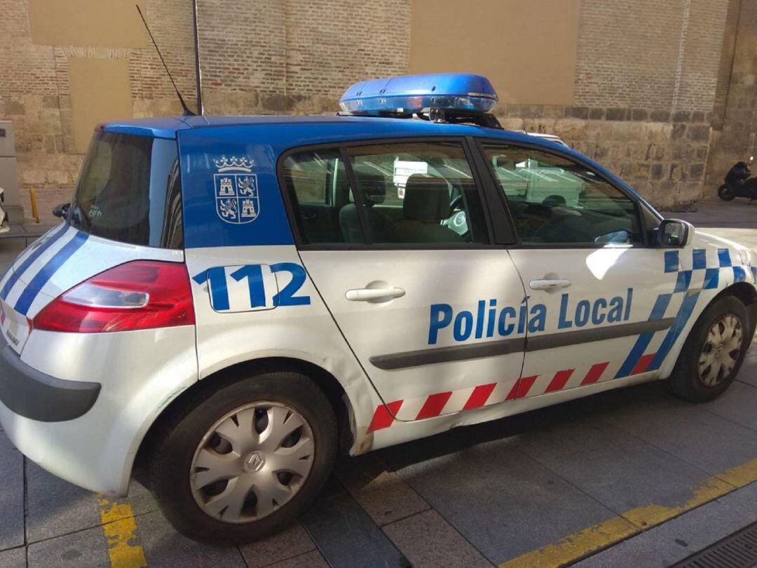 Intervención de la Policía Local de Palencia
