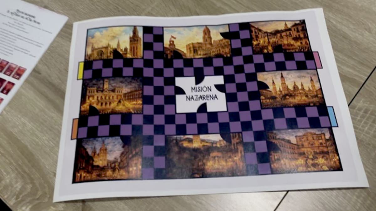 Misión nazarena, el juego de mesa de Semana Santa nacido en Cuenca (03/04/2026)