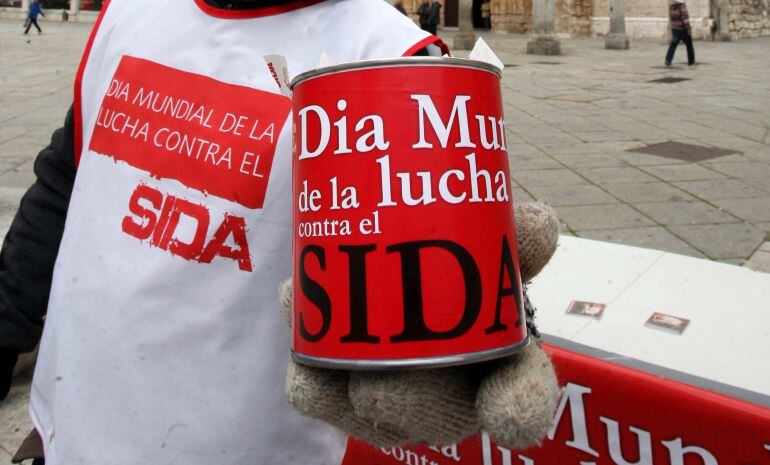 Cuestación en el Día Mundial de Lucha contra el SIDA