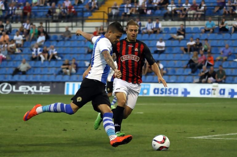 Javier Portillo, jugador del Hércules