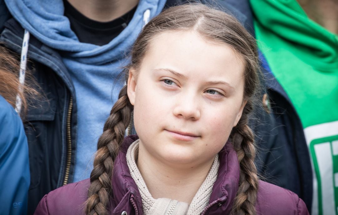 La activista sueca, Greta Thunberg