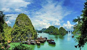 Bahía de Halong, en Vietnam