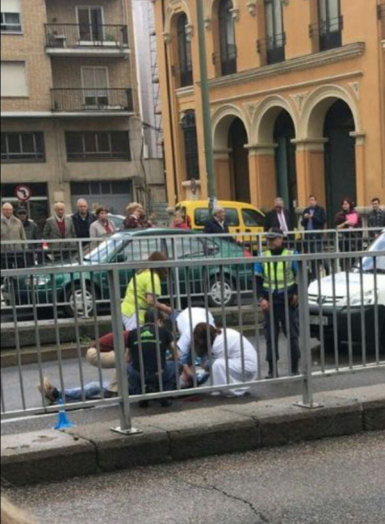 Atropello en la zona de Jardinillos, en Palencia