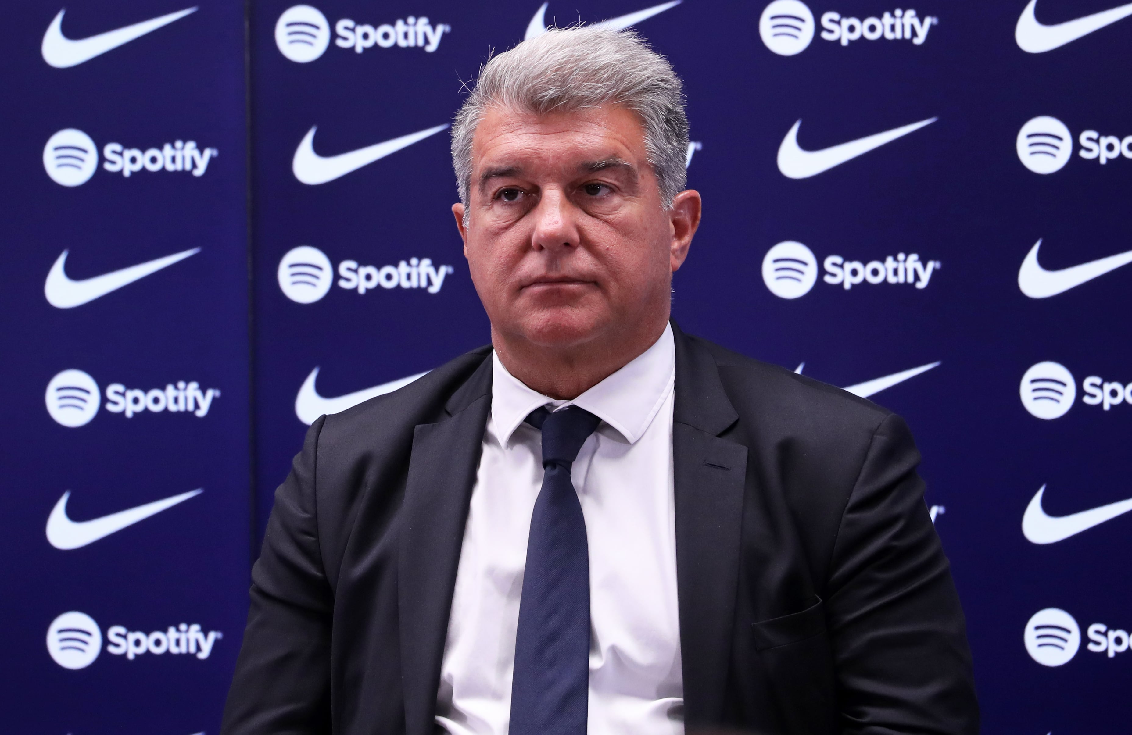 Joan Laporta, presidente del FC Barcelona