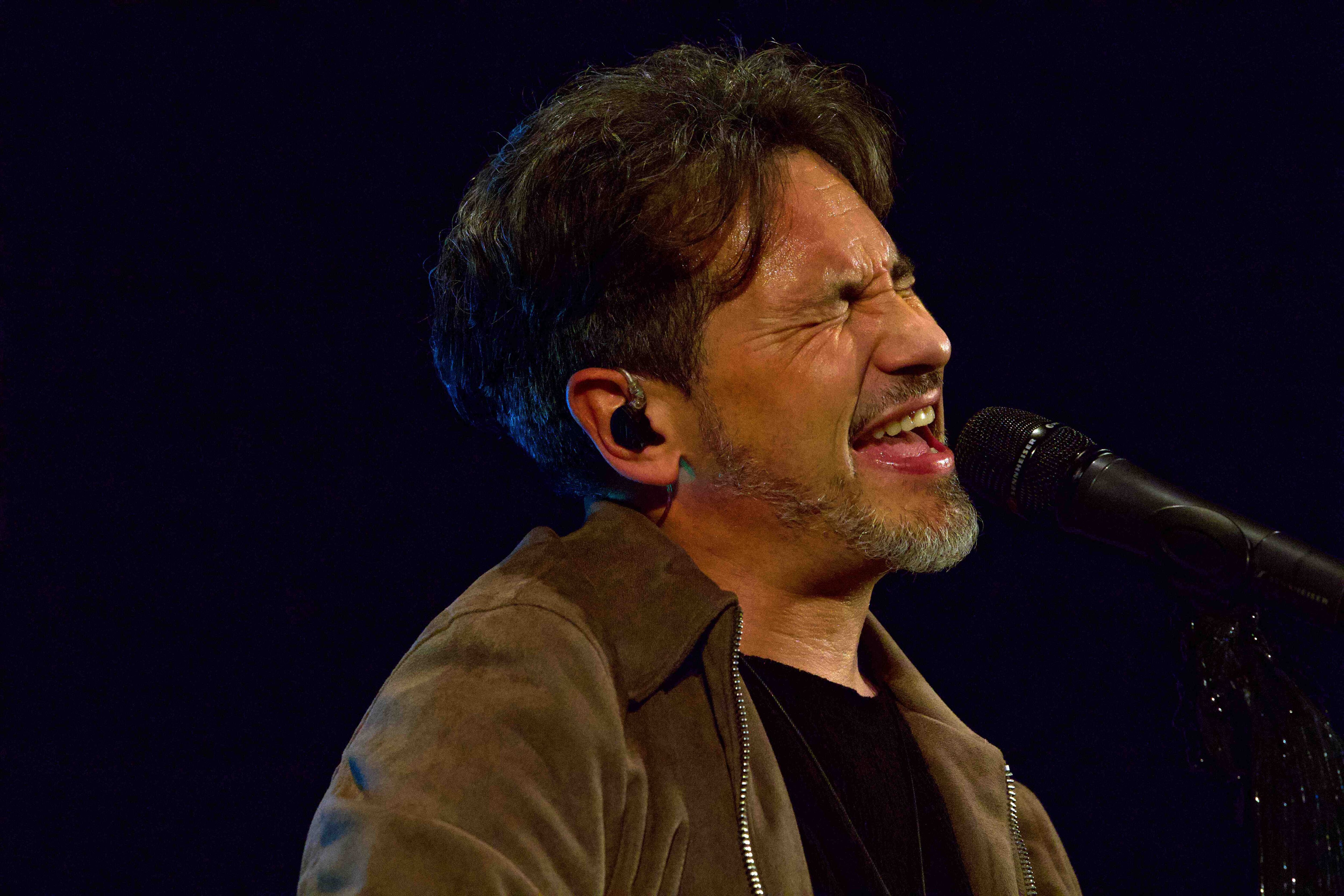 David DeMaría en Escenario Dial Fuensalida. Fotografía de Ana Palomo Tenorio