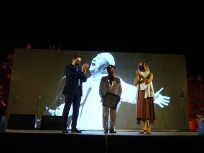 El Pele también fue homenajeado