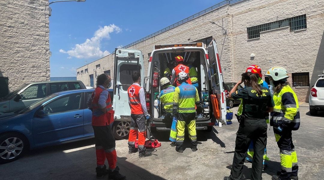 Grave un trabajador en un accidente laboral en Colmenar Viejo 