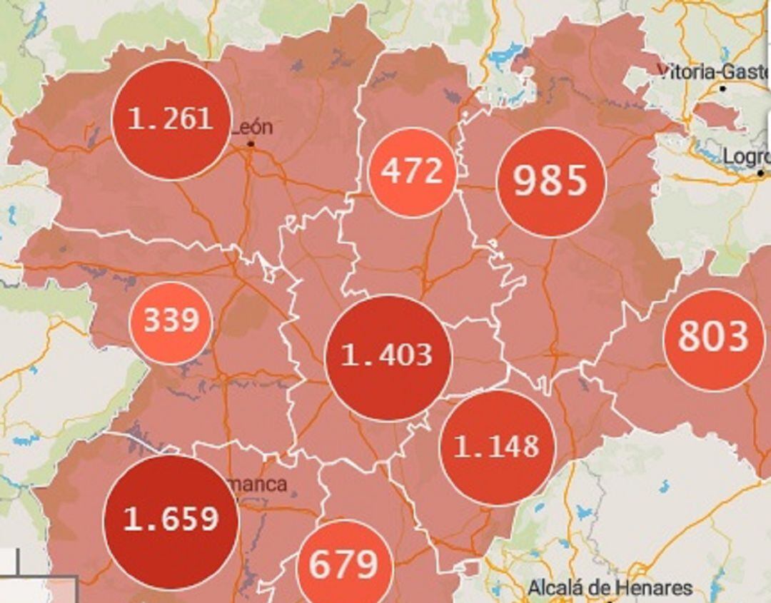 En las últimas horas se ha incrementado el número de contagios con 97 nuevos casos