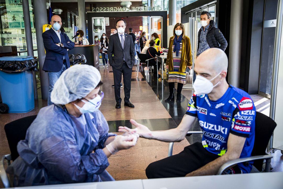 Un dels stoplabs on es van realitzar els tests d'anticossos de la Covid19, el maig del 2020.