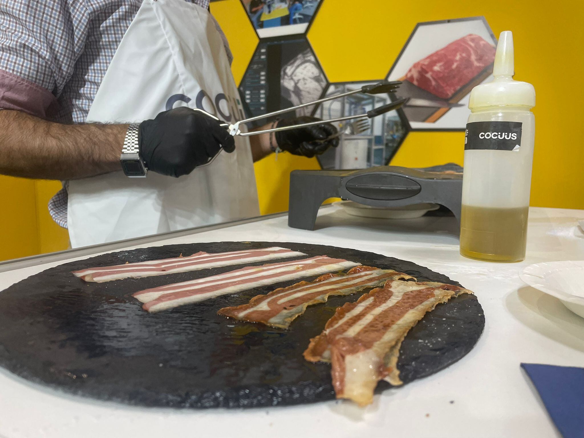 Tires de cansalada fetes en una impressora 3D a partir de cèl·lules vegetals.