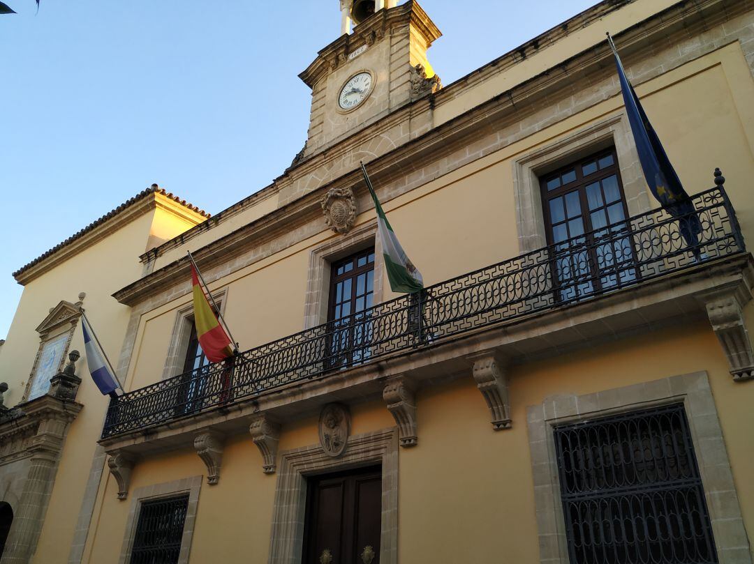 Fachada del Ayuntamiento de Jerez