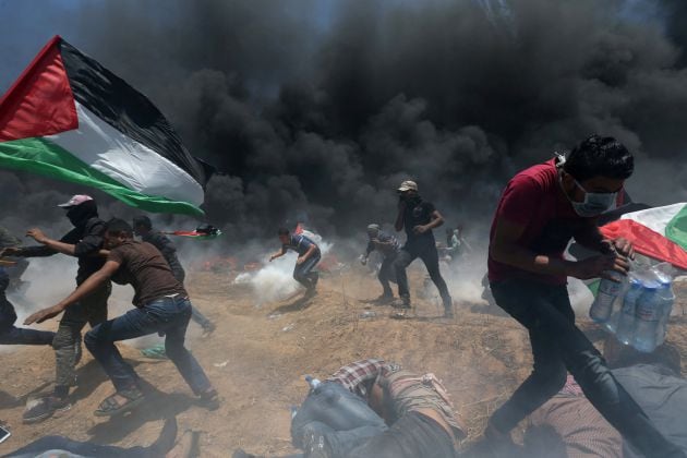 FOTOGALERÍA | Israel reprime con fuego las protestas en Gaza