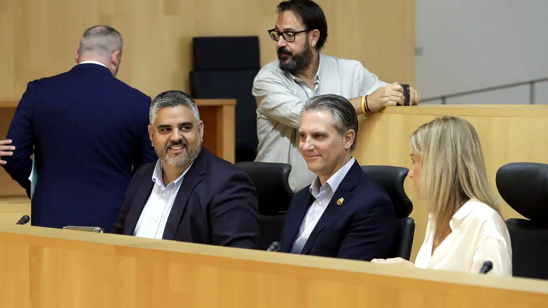 Pleno de octubre en la Diputación de Málaga con la participación de los alcaldes de Mollina y Teba