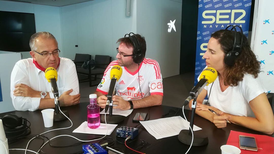 El alcalde de Pamplona, Enrique Maya, en A Vivir San Fermín