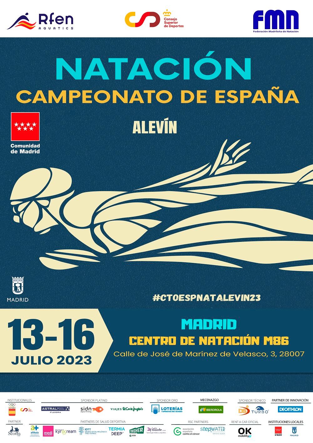 Campeonato de España de natación alevín