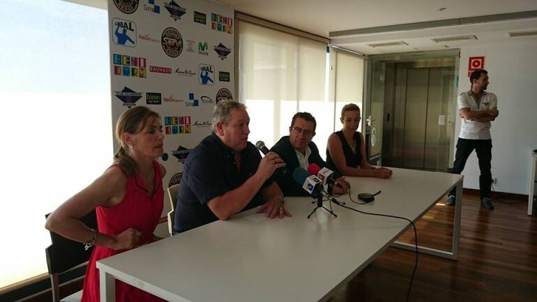 Javier Abinzano, presidente del BM Benidorm