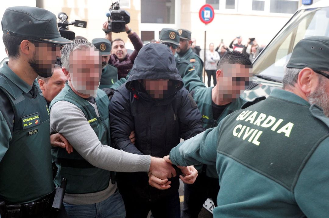 Foto de archivo: El sospechoso de la muerte de Marta Calvo, Jorge Ignacio Palma a su llegada al Juzgado 6 de Alzira (Valencia), que se encargará de la instrucción del sumario sobre los hechos