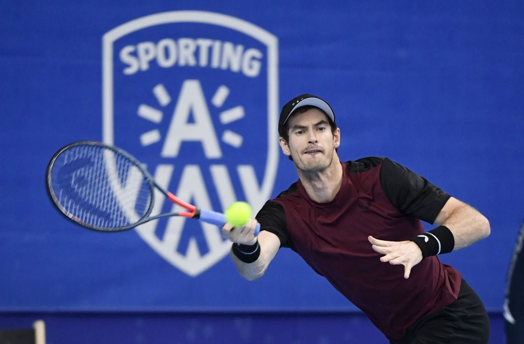 Andy Murray durante la final ante Wawrinka.