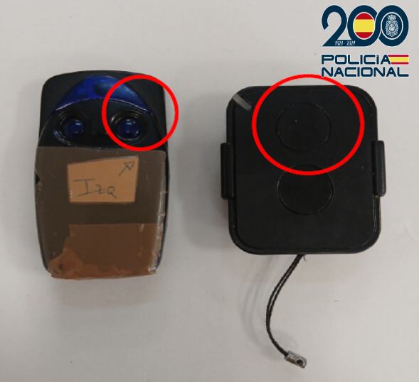 Los mandos usados para llevar a cabo los robos