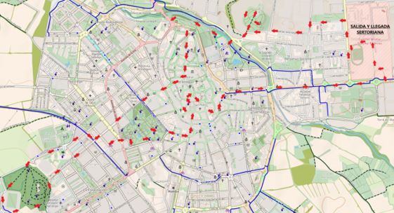 Recorrido de La Sertoriana este domingo en Huesca