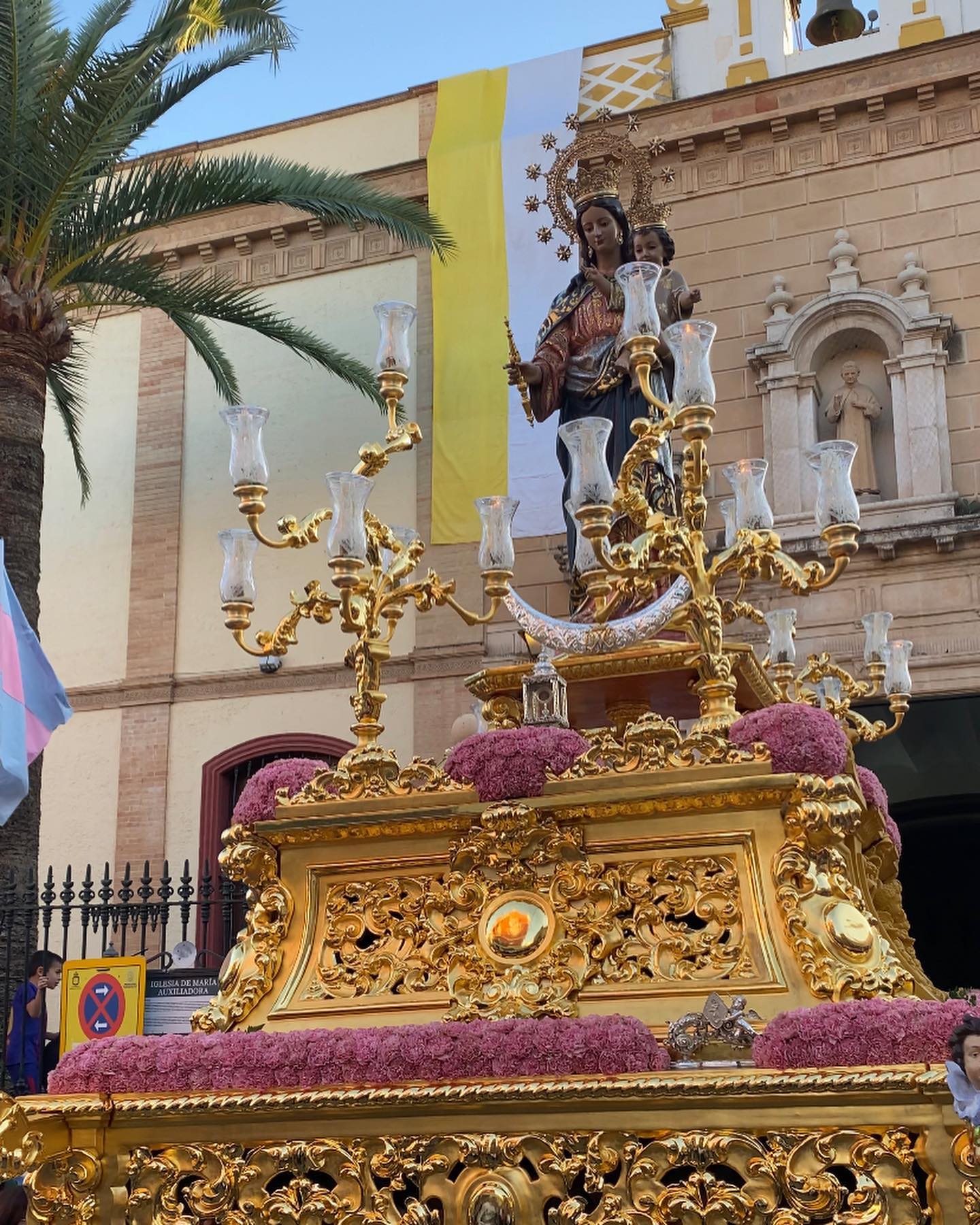 Procesión de María Auxiliadora